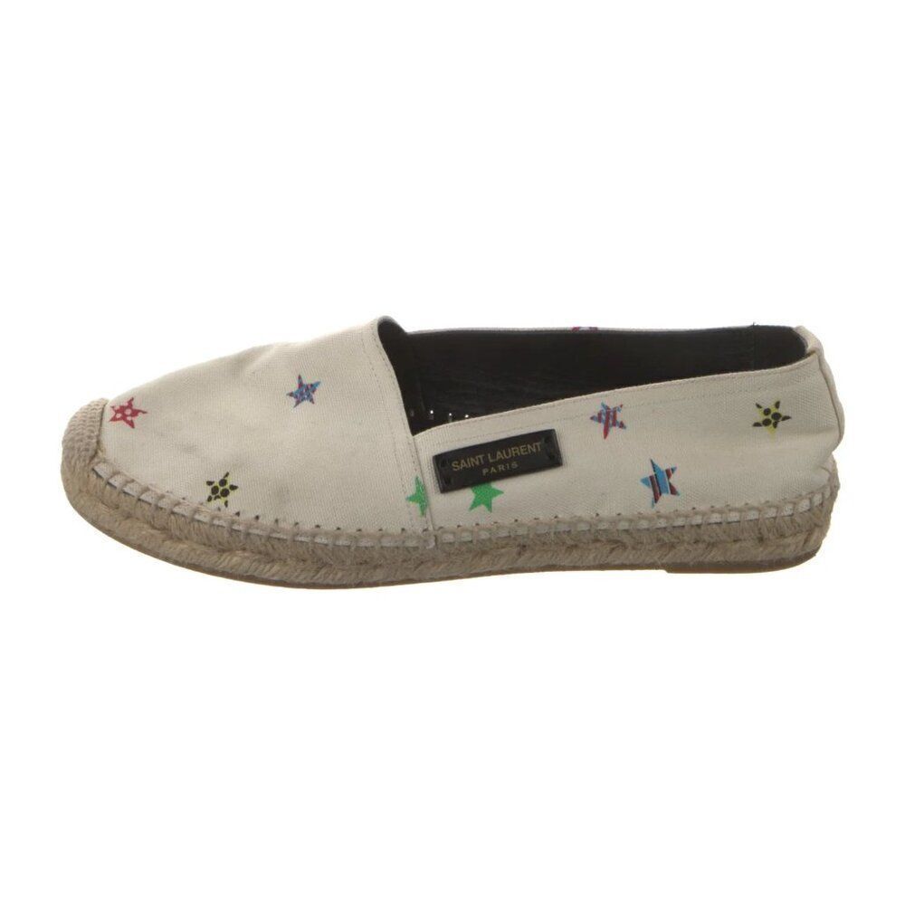 Saint Laurent Canvas Printed Espadrilles
